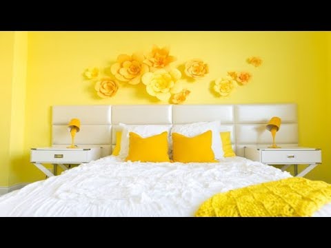 💛СПАЛЬНИ В ЖЁЛТОМ ЦВЕТЕ | Жёлтая спальня | Идеи Дизайна Спальни