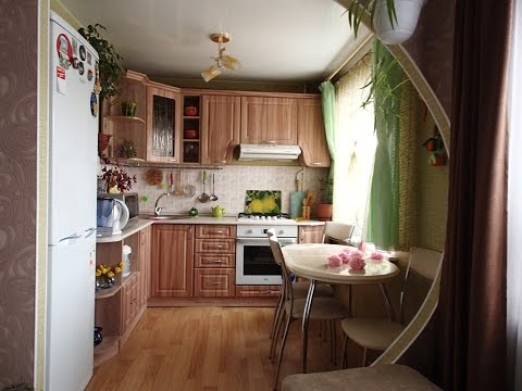 Обзор моей кухни.Как сделать маленькую кухню уютной и практичной.