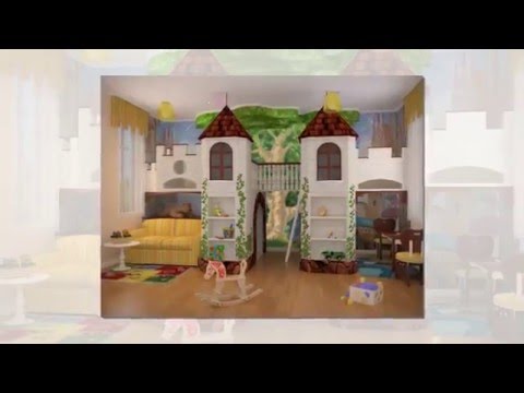 Идеи ремонта детской комнаты в зеленом стиле