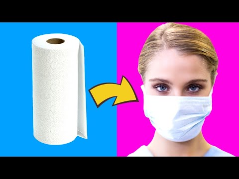 8 DIY: EMERGENCY LIFE HACKS - Face Mask, Cologne, Hand Disinfectant and more.. #StayHome #WithMe