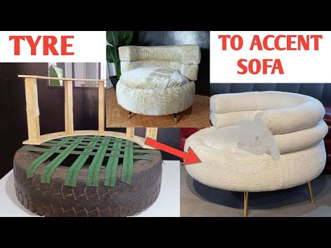 DIY Recycling Idea Using old car tires// Amazing Transformation with car tire.