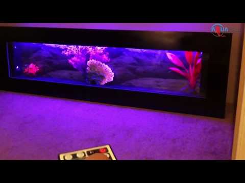 Настенный аквариум Aquafall Wall Mounted с меняющейся LED подсветкой