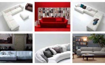 Сучасні італійські дивани. Фото